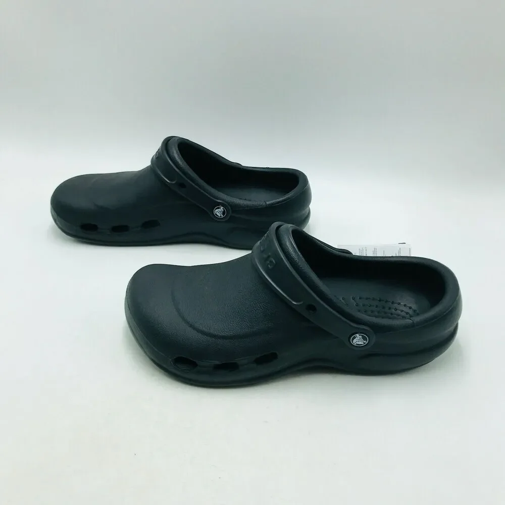 Crocs at Work Specialist Vent Clog Men's 10 Women's 12 Solid Black